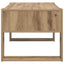 Sofabord Artisan Egetræ 92 x 53 x 45 cm Konstrueret træ
