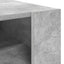 Sofabord Beton Grå 66 x 53 x 45 cm Konstrueret træ