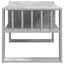 Sofabord Beton Grå 92 x 49,5 x 45 cm Konstrueret træ
