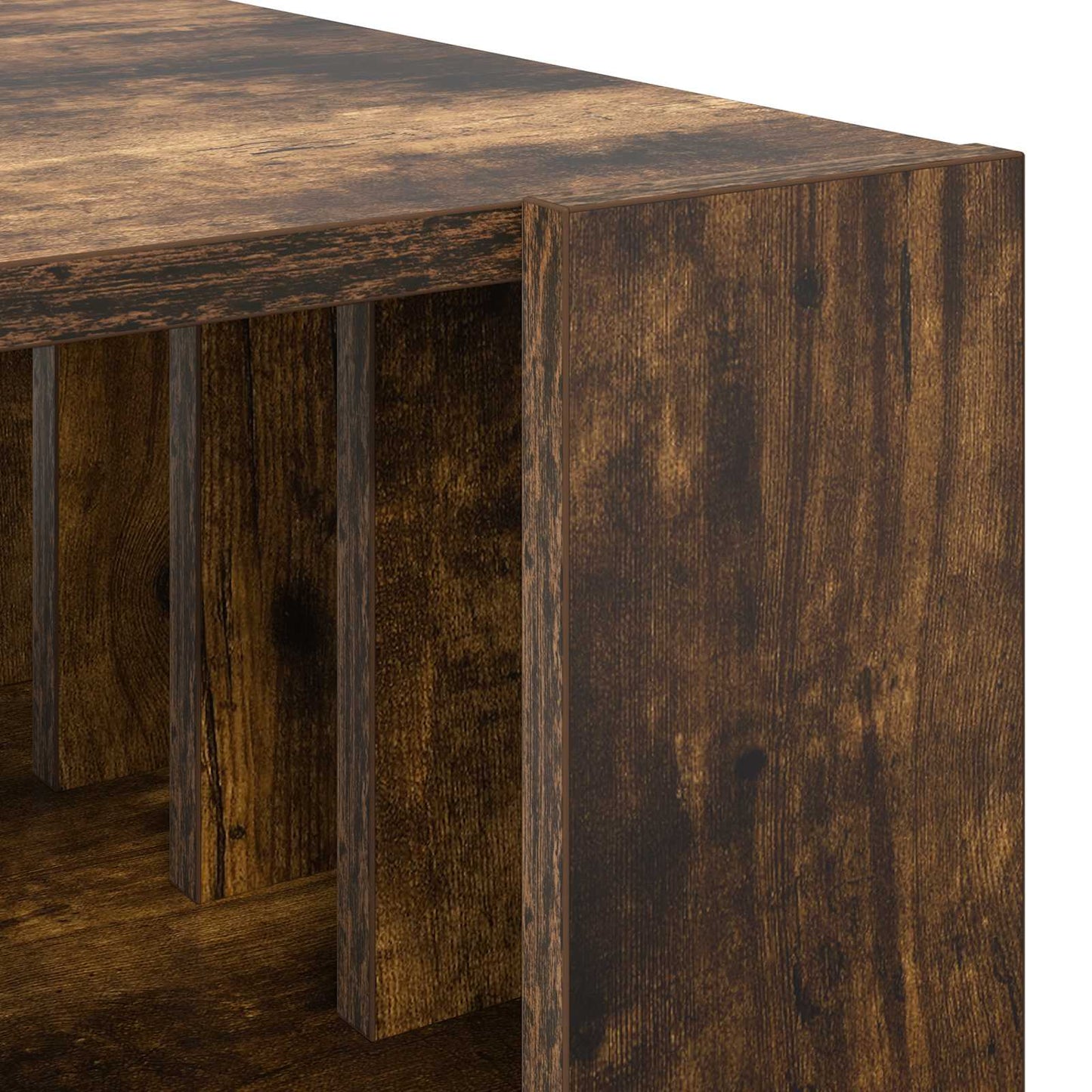Sofabord Røget eg 92 x 49,5 x 45 cm Konstrueret træ