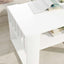 Sofabord Hvid 66 x 49,5 x 45 cm Konstrueret træ