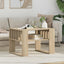 Sofabord Sonoma eg 66 x 49,5 x 45 cm Konstrueret træ
