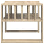 Sofabord Sonoma eg 66 x 49,5 x 45 cm Konstrueret træ