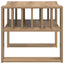Sofabord Artisan Egetræ 66 x 49,5 x 45 cm Konstrueret træ