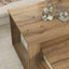 Kaffebord Sæt 2 pcs Artisan Egetræ 100 x 50 x 42 cm