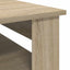 Sofabord Sonoma eg 64 x 54 x 44 cm Konstrueret træ