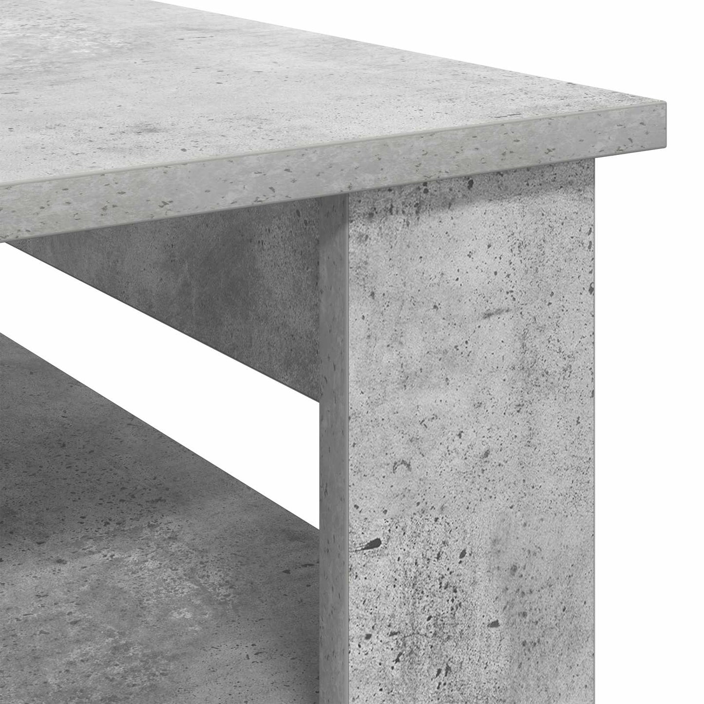 Sofabord Beton Grå 64 x 54 x 44 cm Konstrueret træ