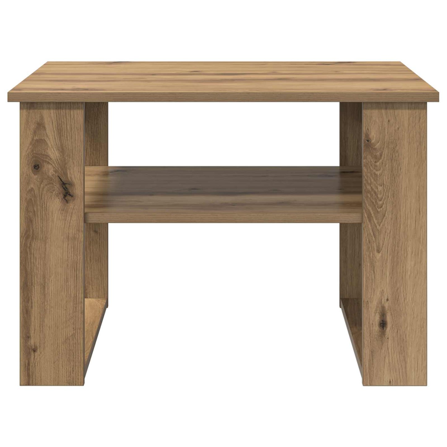 Sofabord Artisan Egetræ 64 x 54 x 44 cm Konstrueret træ