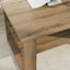 Sofabord Artisan Egetræ 96 x 54 x 44 cm Konstrueret træ