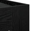 Sofabord Sort eg 110 x 50 x 41 cm Konstrueret træ