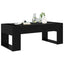Sofabord Sort eg 110 x 50 x 41 cm Konstrueret træ