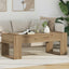 Sofabord Artisan Egetræ 110 x 50 x 41 cm Konstrueret træ