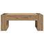 Sofabord Artisan Egetræ 110 x 50 x 41 cm Konstrueret træ