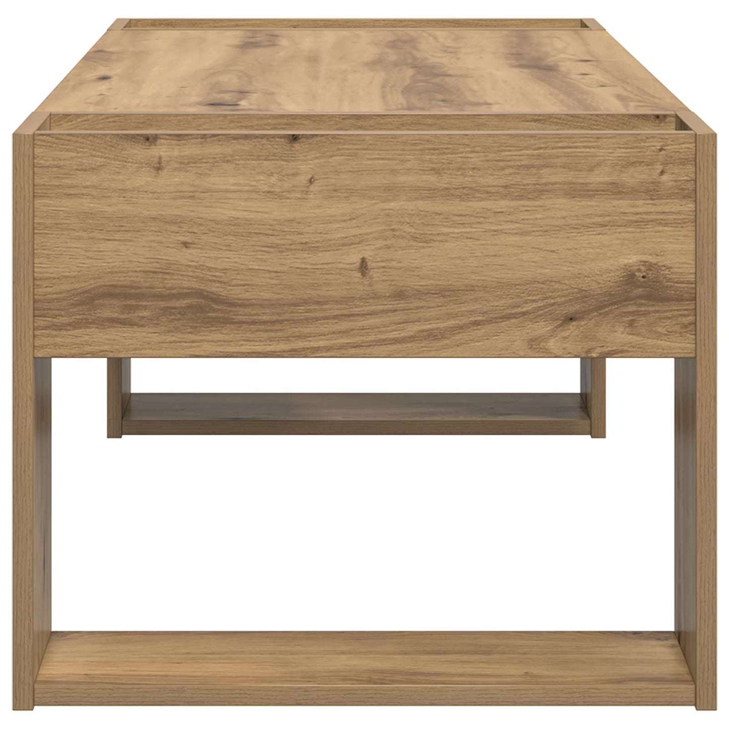 Sofabord Artisan Egetræ 110 x 50 x 41 cm Konstrueret træ