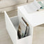Sofabord Hvid 90 x 45 x 35 cm Konstrueret træ