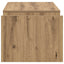 Sofabord Artisan Egetræ 90 x 45 x 35 cm Konstrueret træ