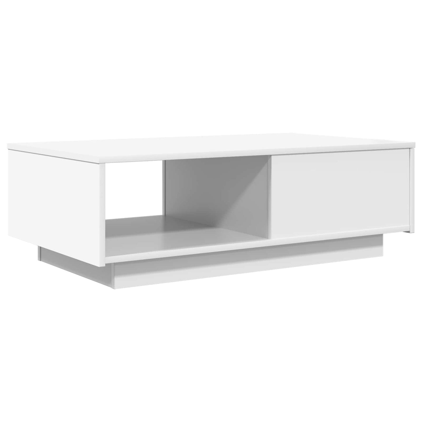 Sofabord Hvid 95 x 55 x 31 cm Konstrueret træ