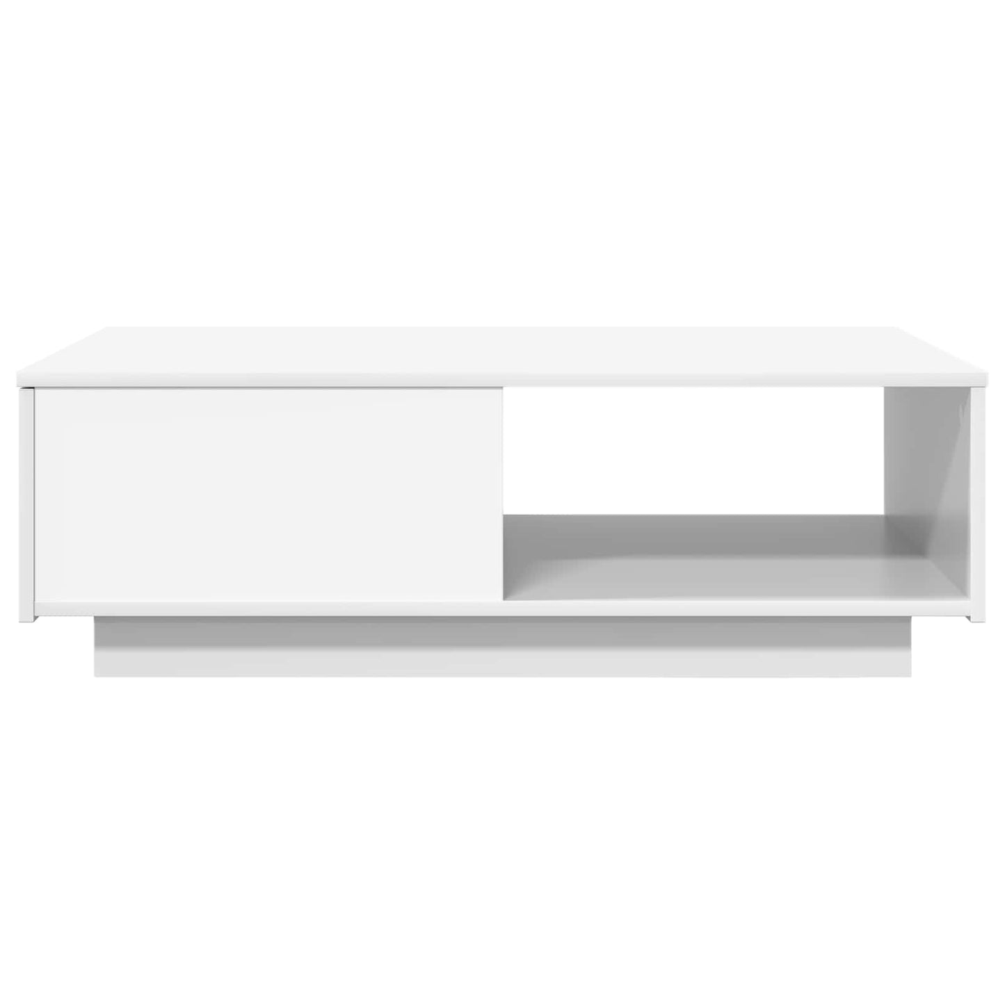 Sofabord Hvid 95 x 55 x 31 cm Konstrueret træ