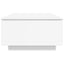 Sofabord Hvid 95 x 55 x 31 cm Konstrueret træ