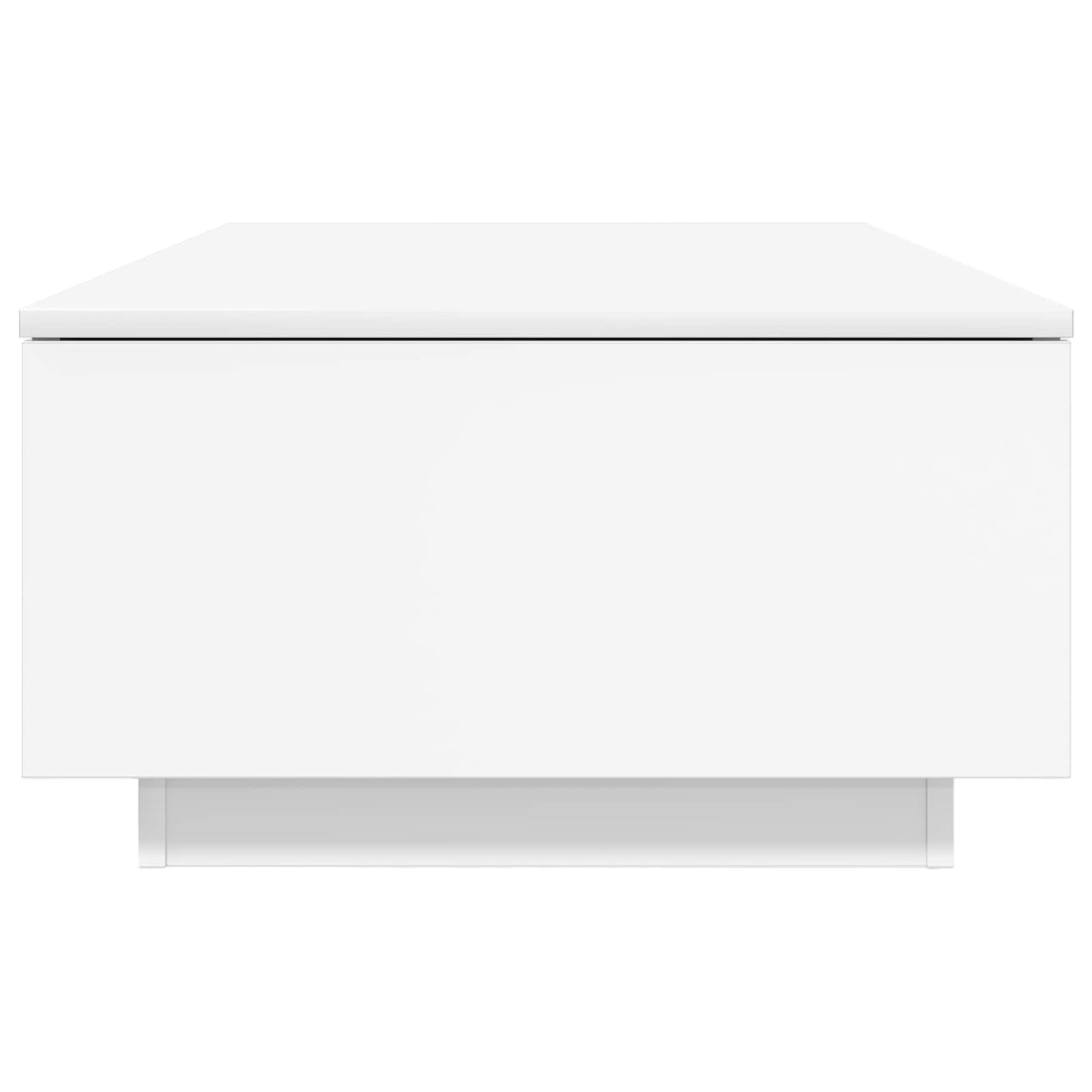 Sofabord Hvid 95 x 55 x 31 cm Konstrueret træ