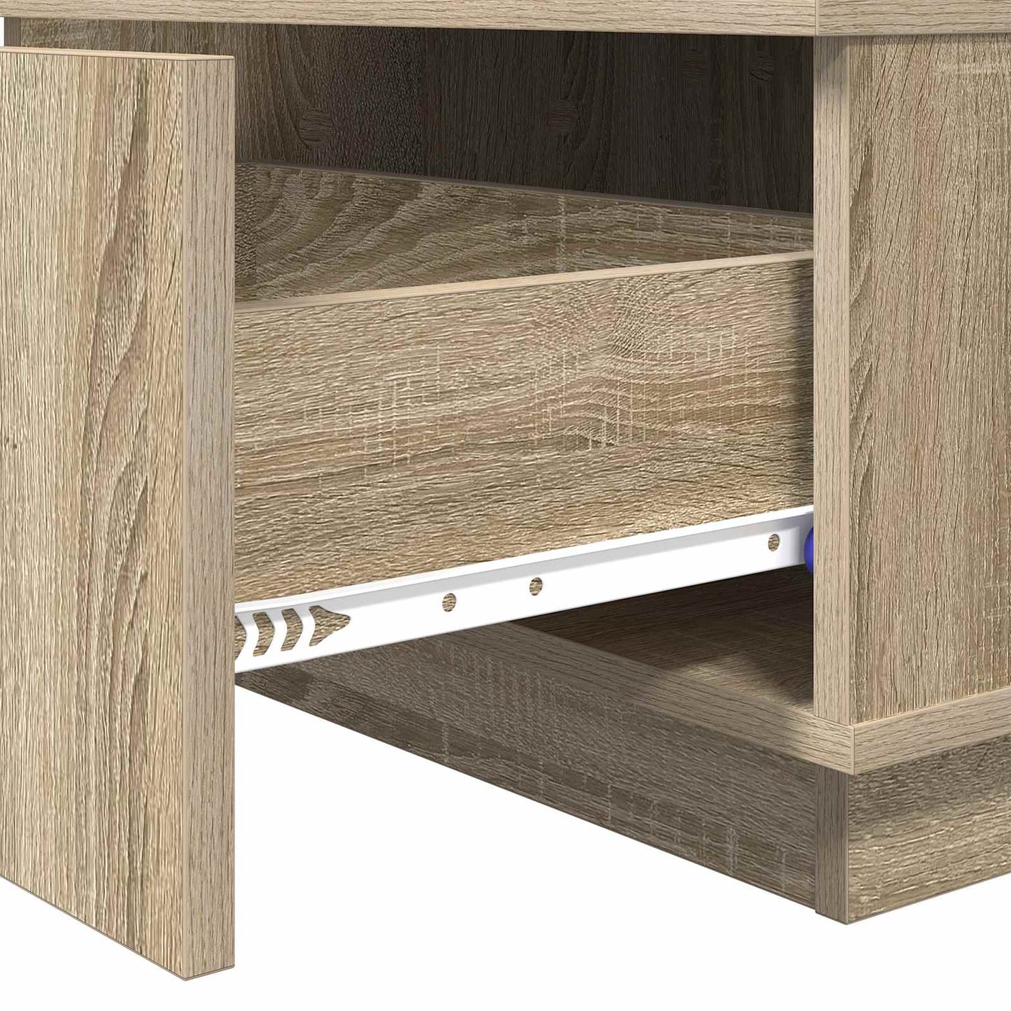 Sofabord Sonoma eg 95 x 55 x 31 cm Konstrueret træ