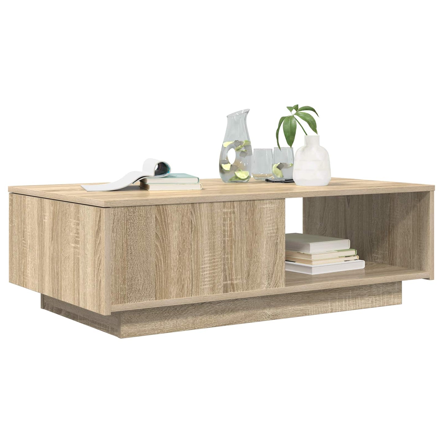 Sofabord Sonoma eg 95 x 55 x 31 cm Konstrueret træ