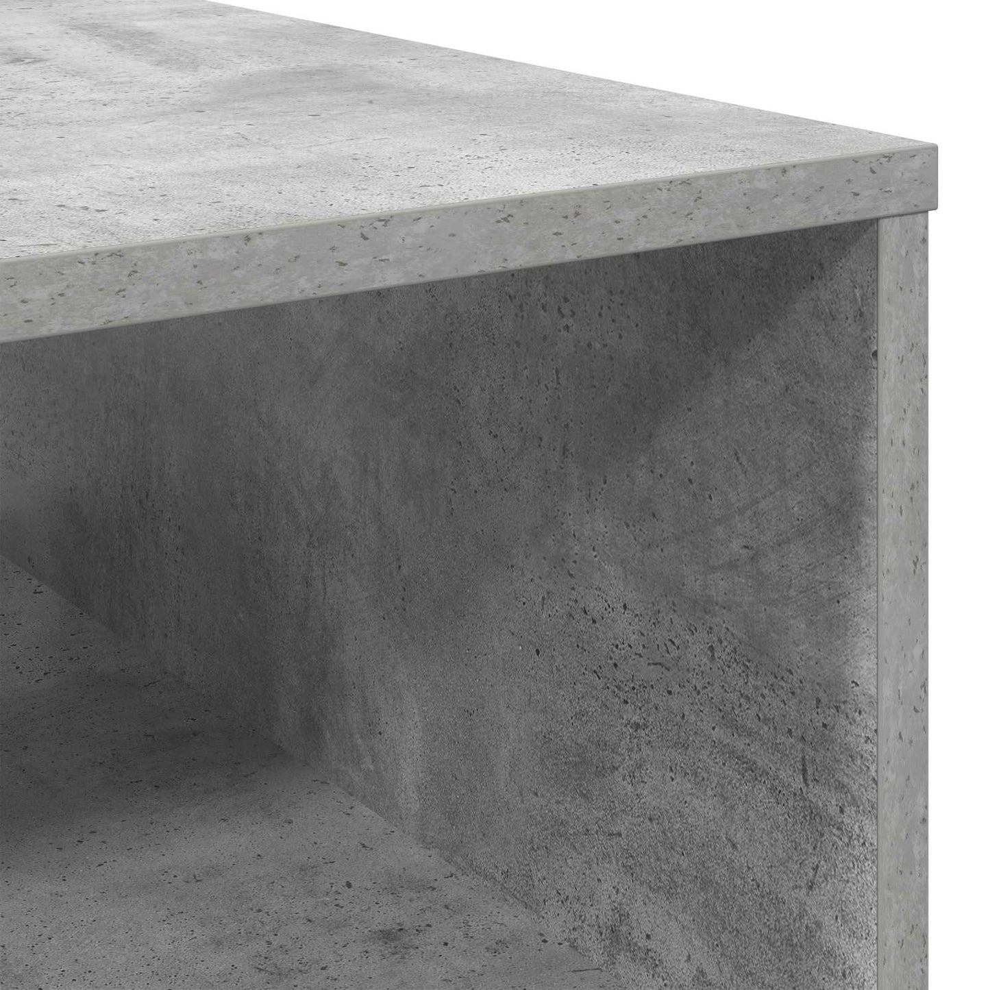 Sofabord Beton Grå 95 x 55 x 31 cm Konstrueret træ
