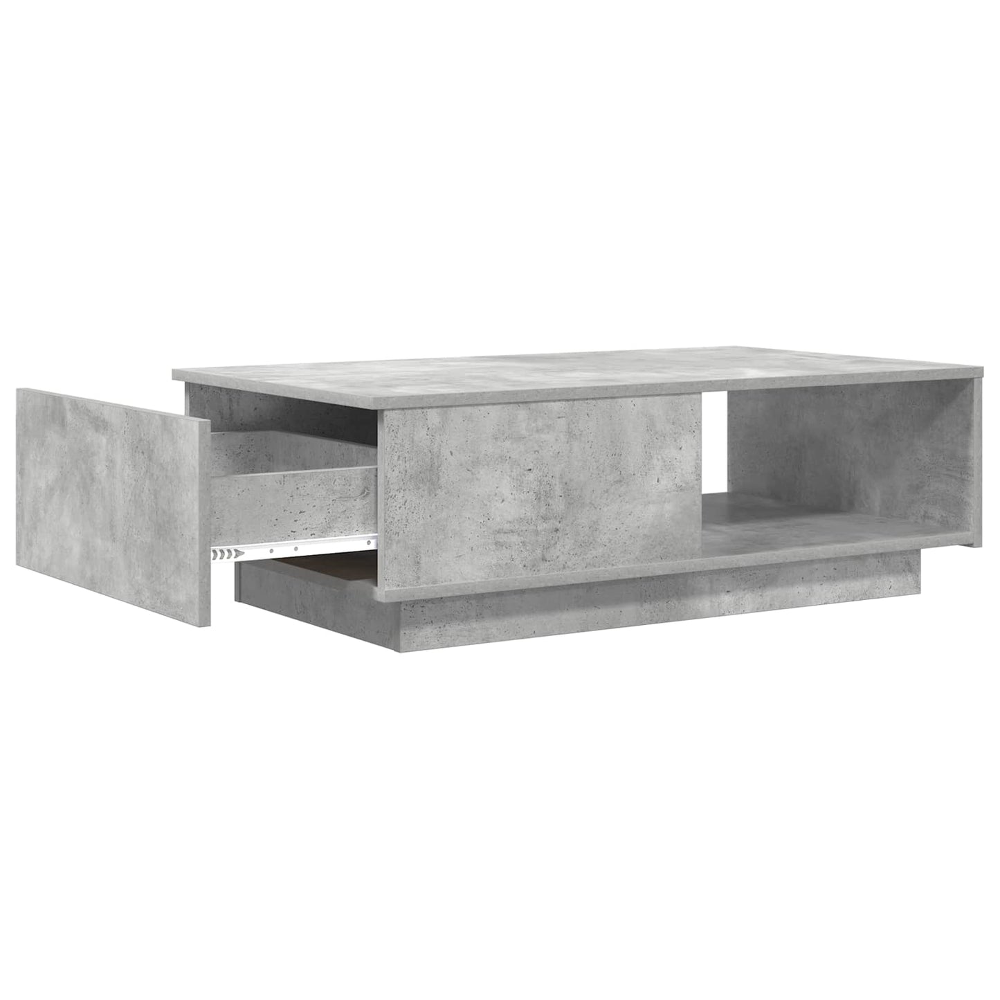 Sofabord Beton Grå 95 x 55 x 31 cm Konstrueret træ