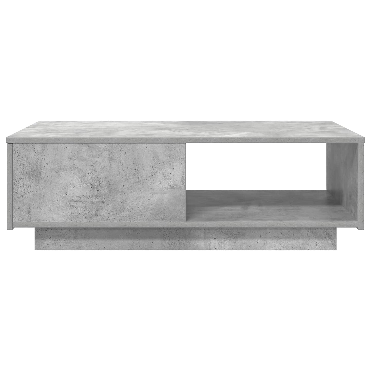 Sofabord Beton Grå 95 x 55 x 31 cm Konstrueret træ
