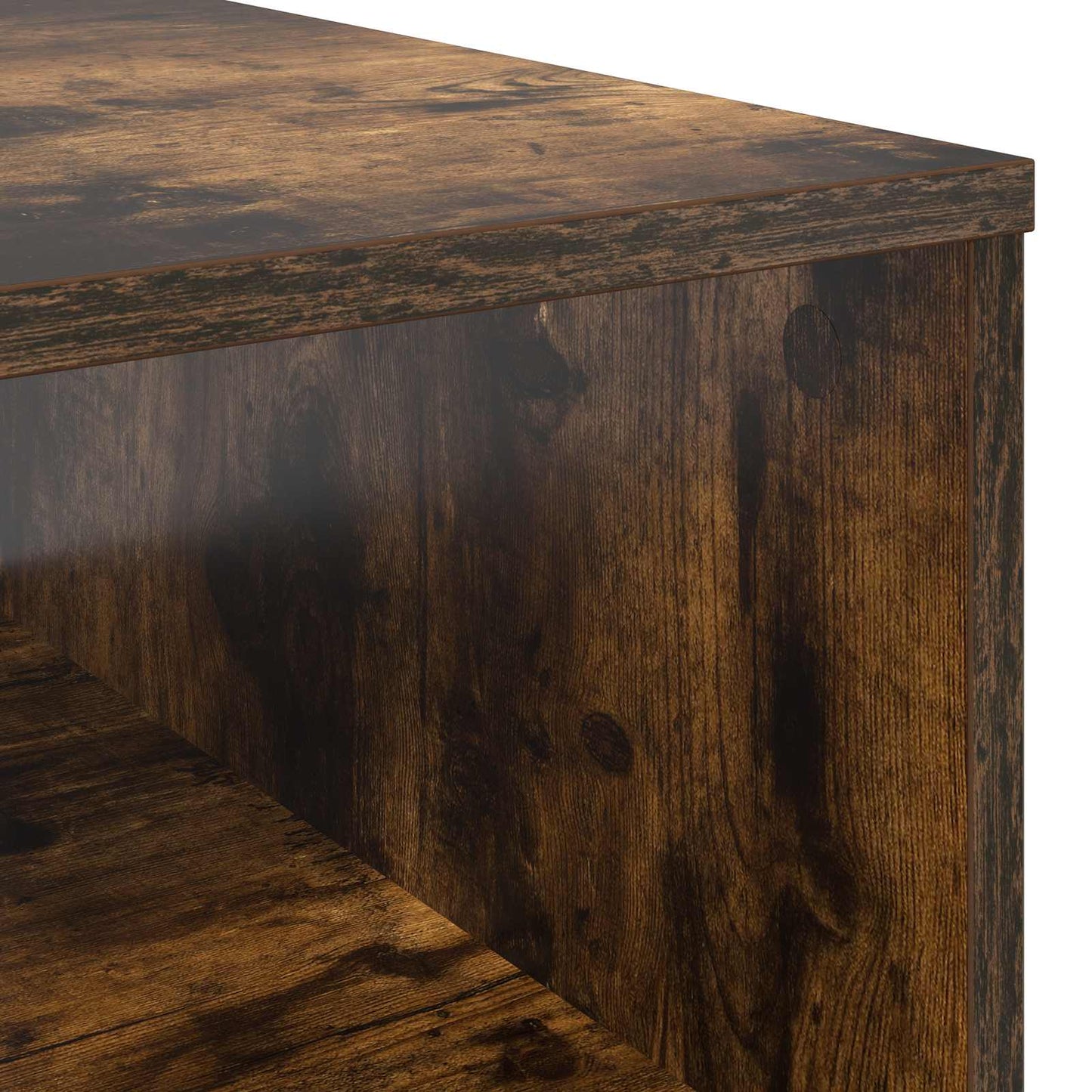 Sofabord Røget eg 95 x 55 x 31 cm Konstrueret træ