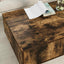 Sofabord Røget eg 95 x 55 x 31 cm Konstrueret træ