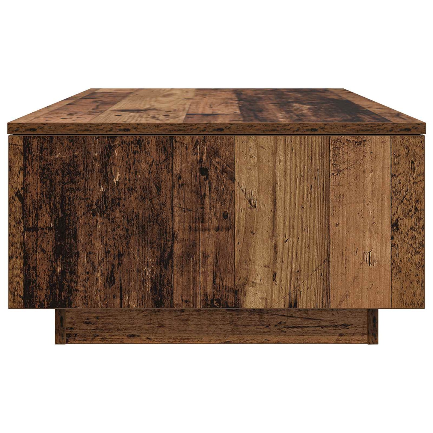 Sofabord med skuffe Gammelt træ 95 x 55 x 31 cm Konstrueret træ