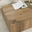 Sofabord Artisan Egetræ 95 x 55 x 31 cm Konstrueret træ