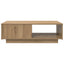 Sofabord Artisan Egetræ 95 x 55 x 31 cm Konstrueret træ
