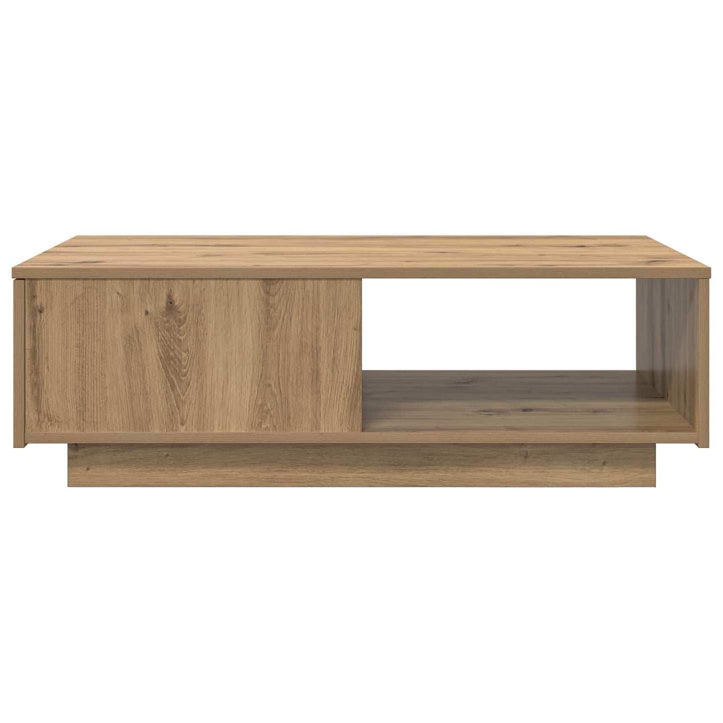 Sofabord Artisan Egetræ 95 x 55 x 31 cm Konstrueret træ