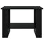 Sofabord Sort eg 72 x 50 x 50 cm Konstrueret træ