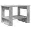 Sofabord Beton Grå 72 x 50 x 50 cm Konstrueret træ