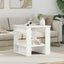 Sofabord Hvid 51 x 50 x 50 cm Konstrueret træ