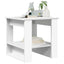 Sofabord Hvid 51 x 50 x 50 cm Konstrueret træ
