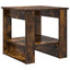 Sofabord Røget eg 51 x 50 x 50 cm Konstrueret træ