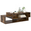 Sofabord Røget eg 105 x 50 x 32,5 cm Konstrueret træ