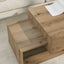 Sofabord Artisan Egetræ 105 x 50 x 32,5 cm Konstrueret træ