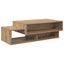 Sofabord Artisan Egetræ 105 x 50 x 32,5 cm Konstrueret træ