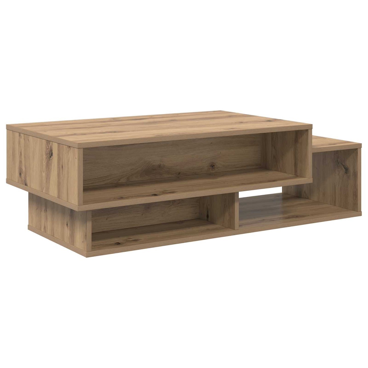 Sofabord Artisan Egetræ 105 x 50 x 32,5 cm Konstrueret træ