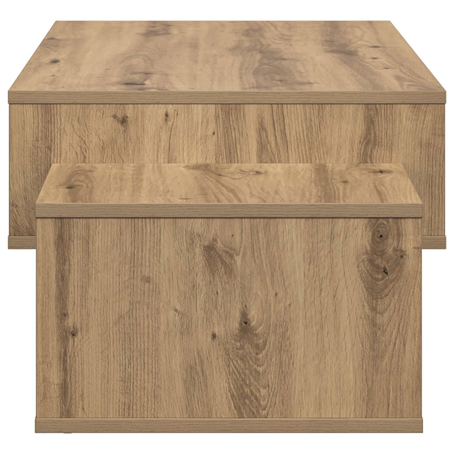 Sofabord Artisan Egetræ 105 x 50 x 32,5 cm Konstrueret træ
