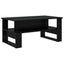 Sofabord Sort eg 90 x 50 x 40 cm Konstrueret træ