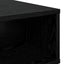 Sofabord Sort eg 80 x 46 x 35 cm Konstrueret træ