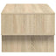 Sofabord Sonoma eg 80 x 46 x 35 cm Konstrueret træ