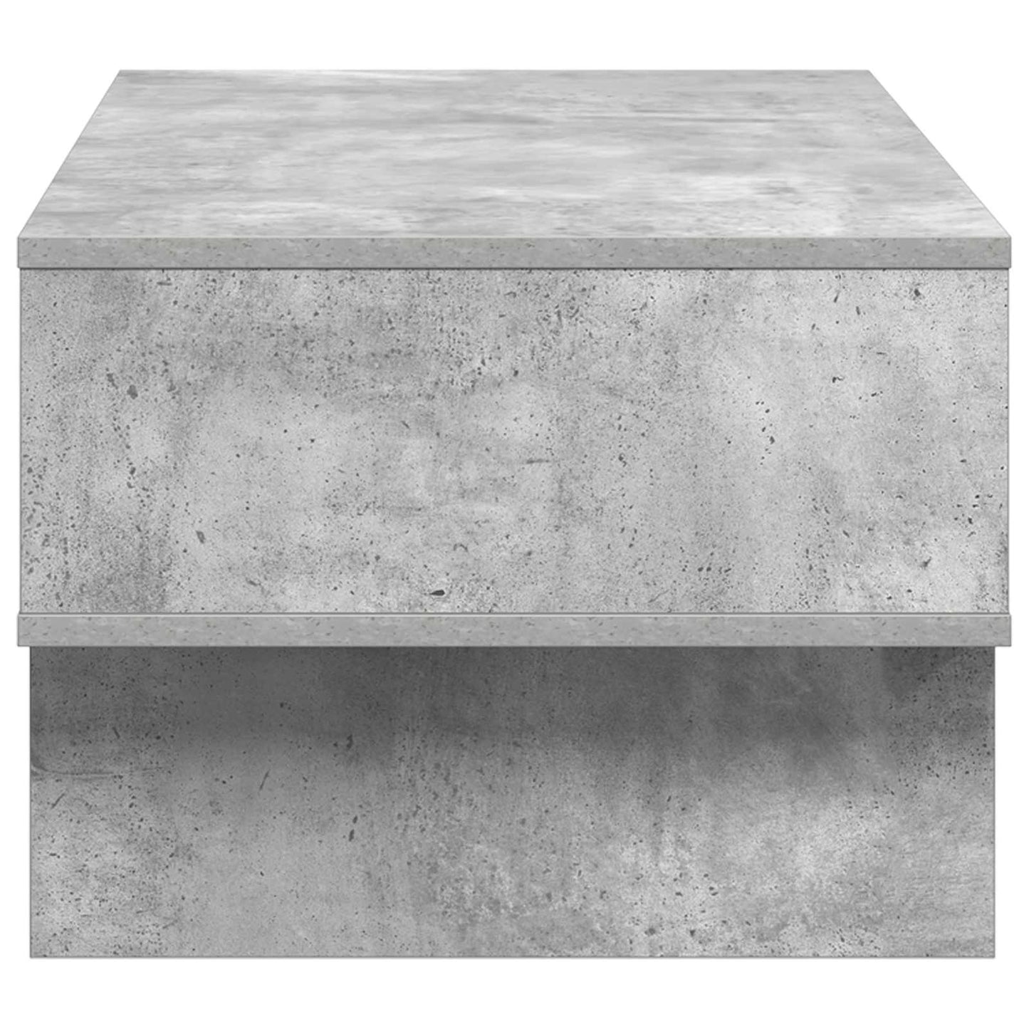 Sofabord Beton Grå 80 x 46 x 35 cm Konstrueret træ