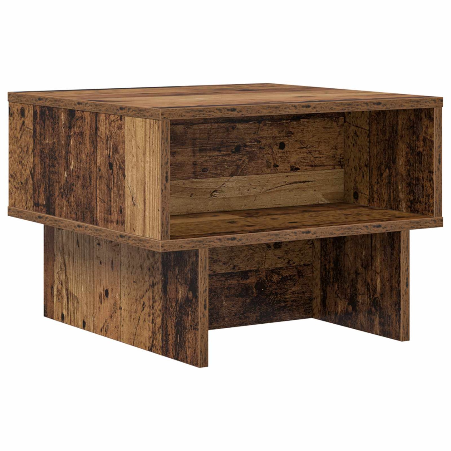 Sofabord Gammelt træ 48 x 46 x 35 cm Konstrueret træ
